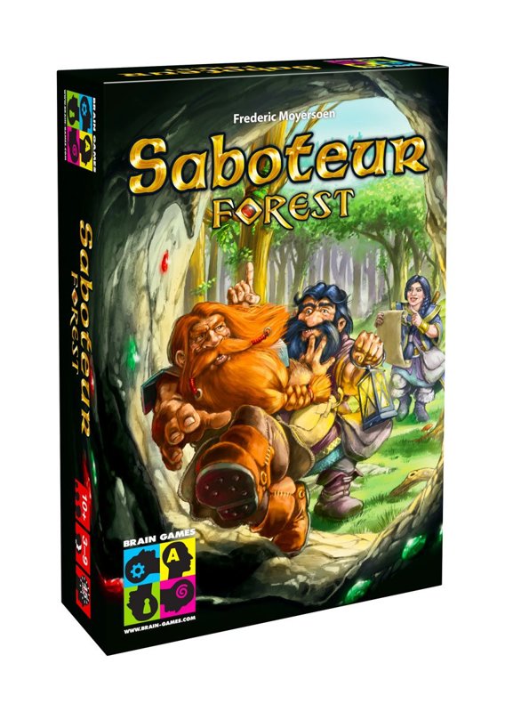 Galda spēle Sabotieris Mežā (Saboteur Forest)