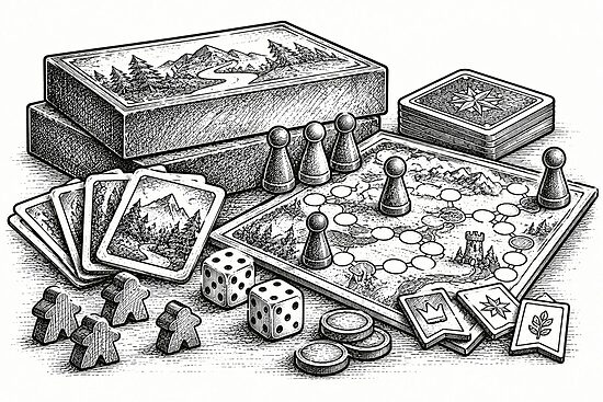 Galda spēles un puzzles