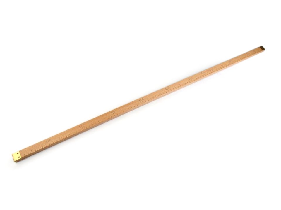 Wooden Ruler with European calibre 100 cm