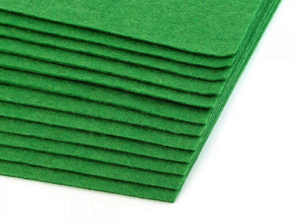 Craft Felt Sheets 20x30 cm 2 pcs green