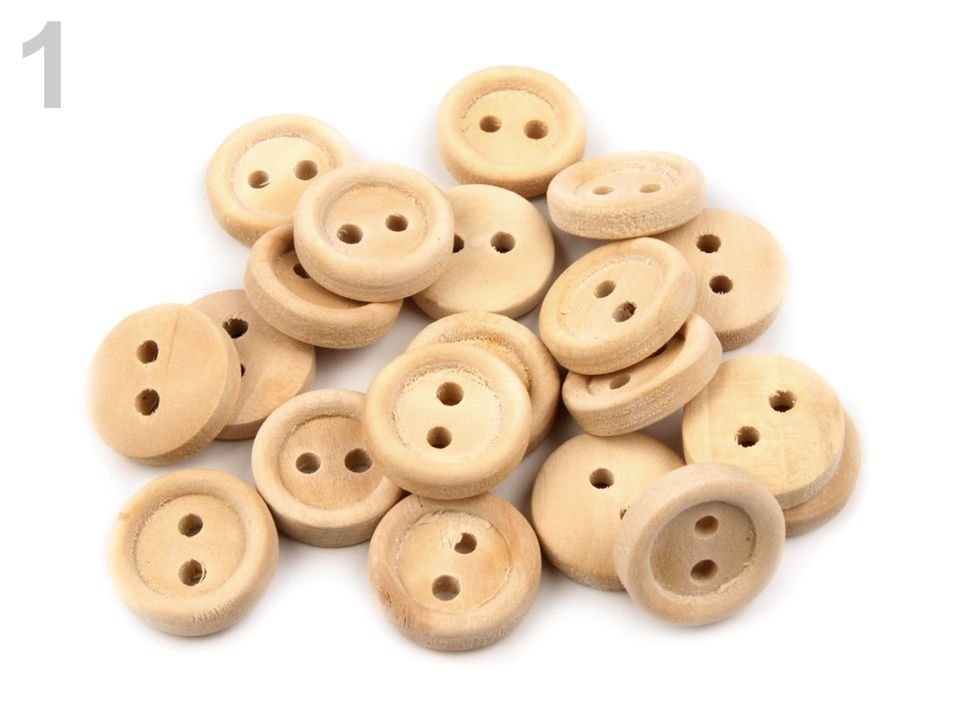 Wooden Button size 20'
