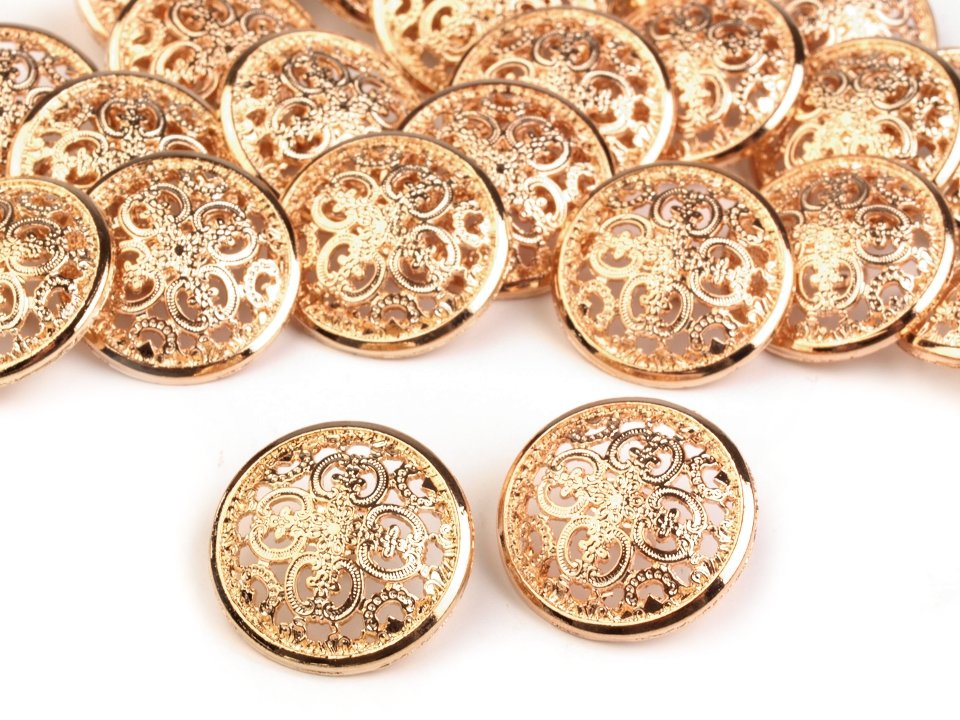 Metal Button size 34' gold