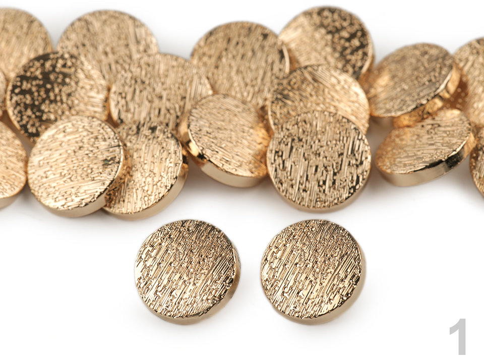 Metal Button 28', 36' gold 
