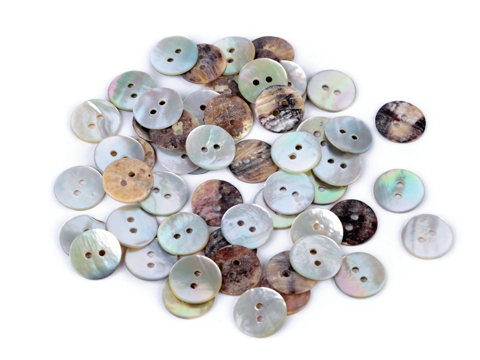 Mother of Pearl Button size 24'