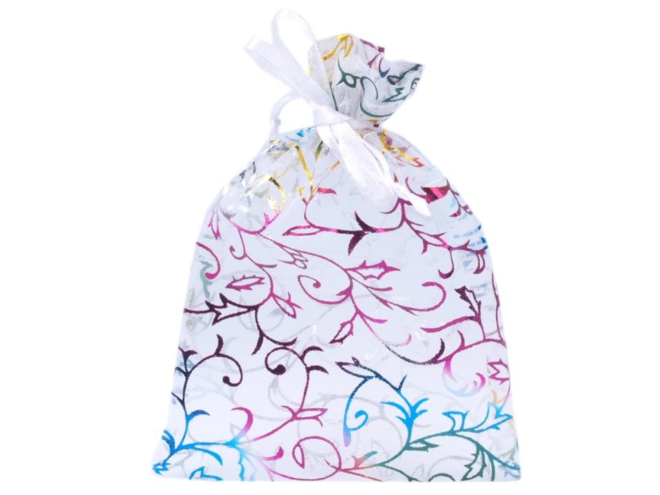 Organza Gift bag 8.5x12.5 cm colour lurex 