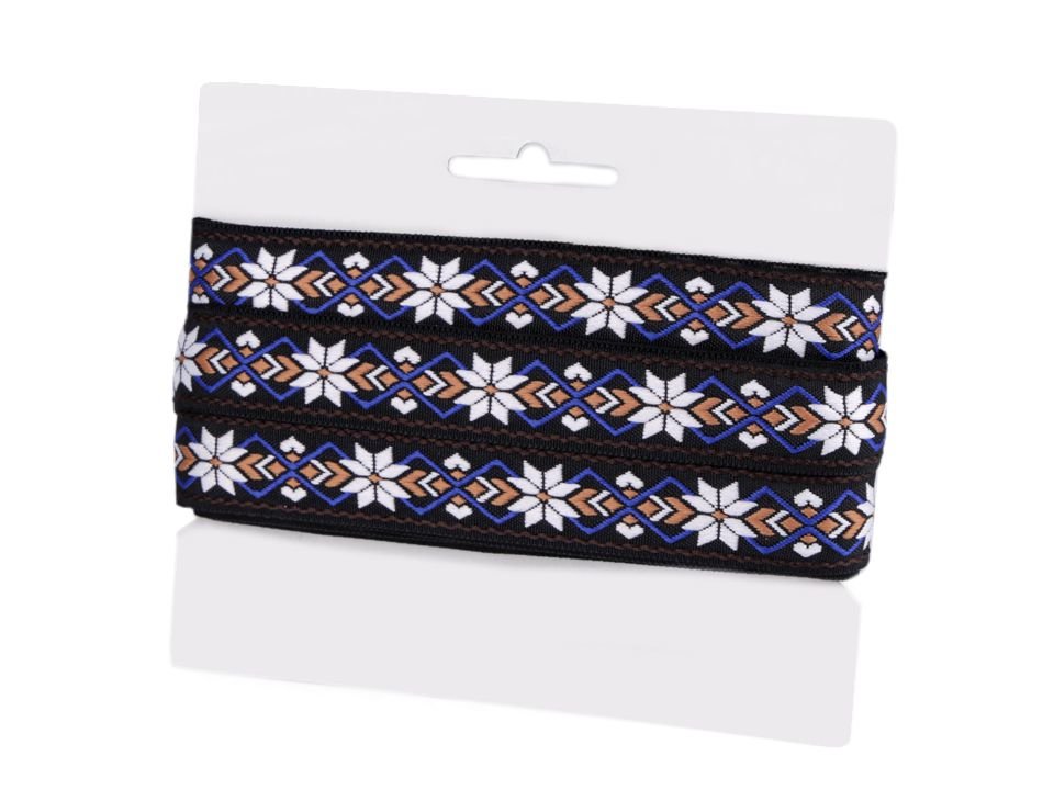 Native Indian Trim / Patterned Ribbon width 24 mm