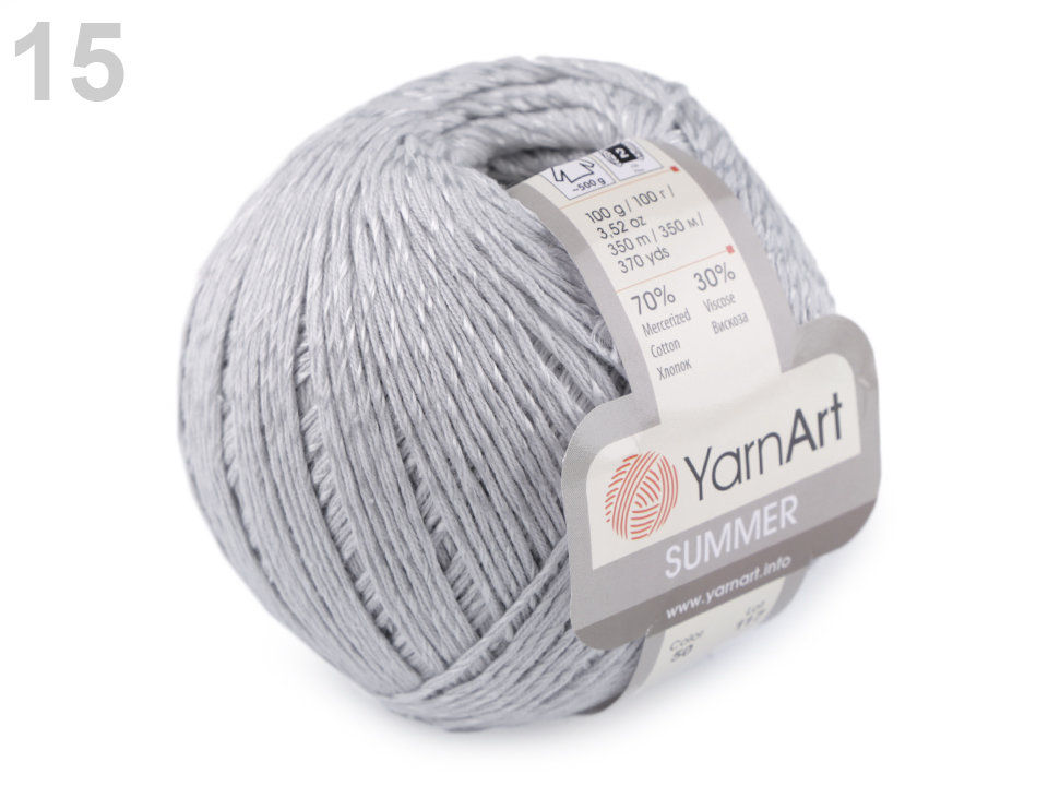 Adīšanas dzija Knitting Yarn 100 g Summer (uz vietas)