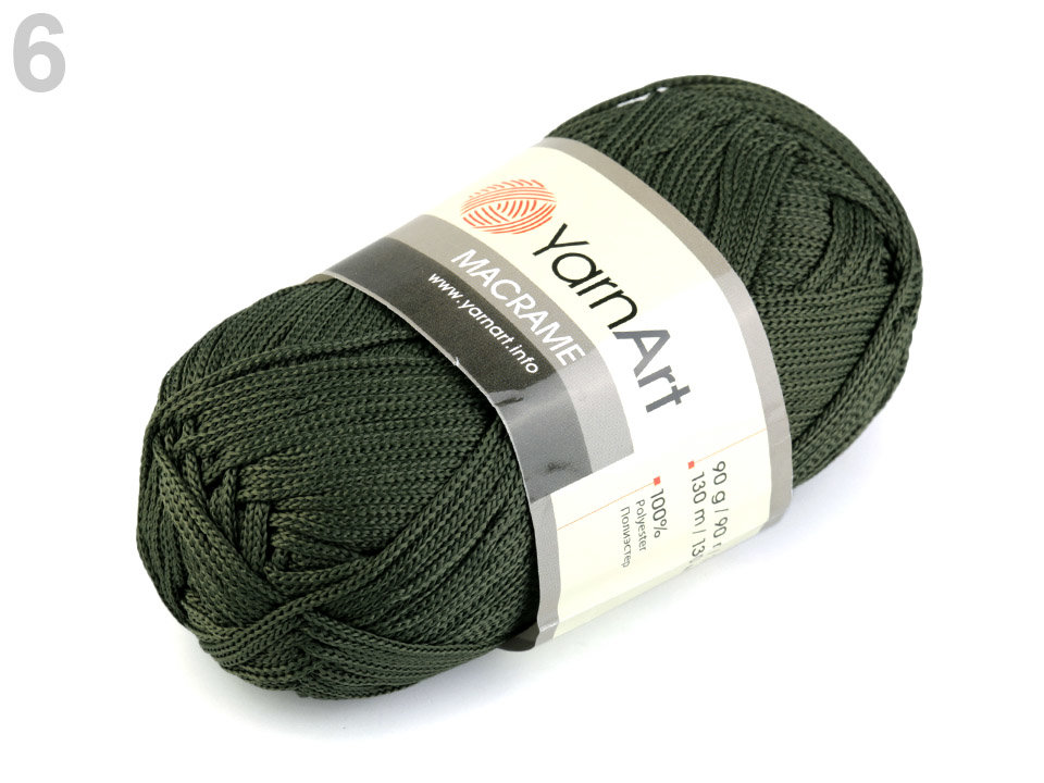 Knitting Yarn Macrame 90 g