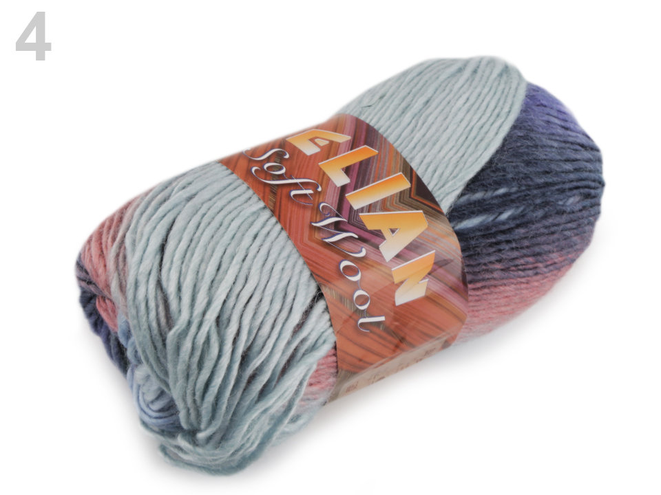 Knitting Yarn Soft Wool 100 g