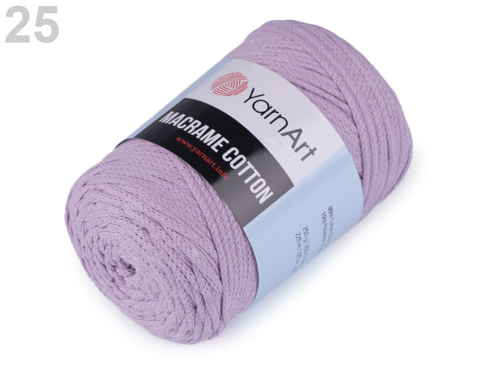 Knitting Yarn Macrame Cotton 250 g