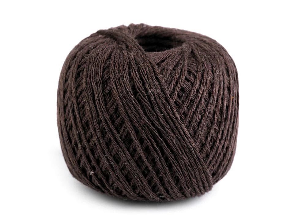 Cotton String / Twine Ø2 mm brown
