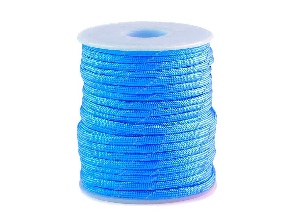 Polyester Cord Ø4 mm with Reflective Thread 