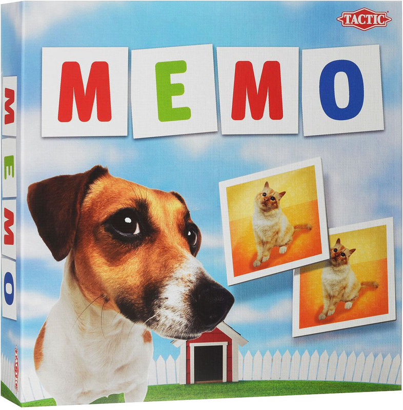 Atmiņas spēle Tactic MEMO Pets