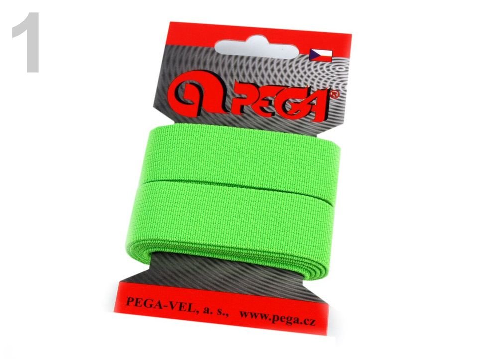 Elastic Braid Tape width 20 mm variety of colors