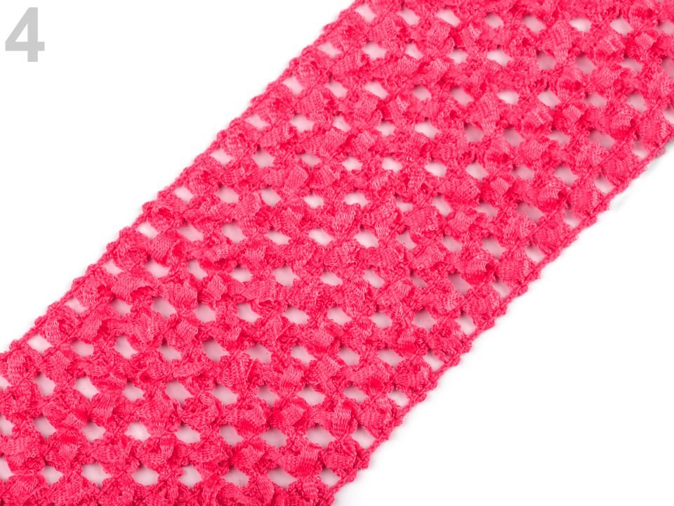 Crochet Elastic Stretch Band width 7 cm Tutu