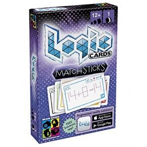 Logic Cards: Matchsticks VIOLETA (ir uz vietas)