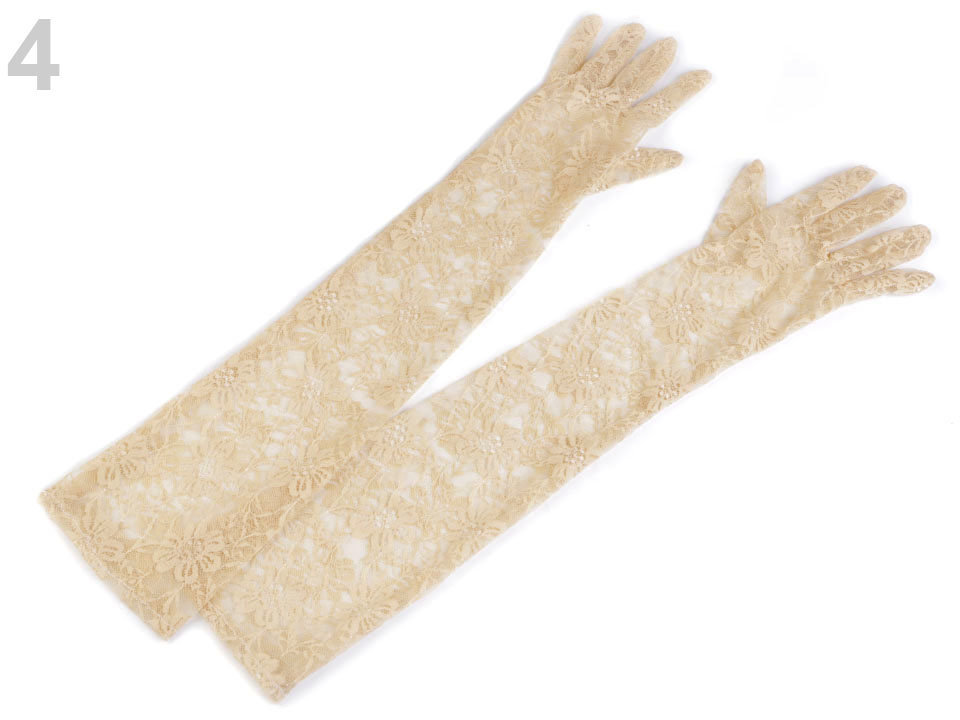 Long Formal Lace Gloves