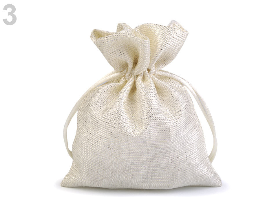Gift Pouch Bag with Lurex 10x13 cm