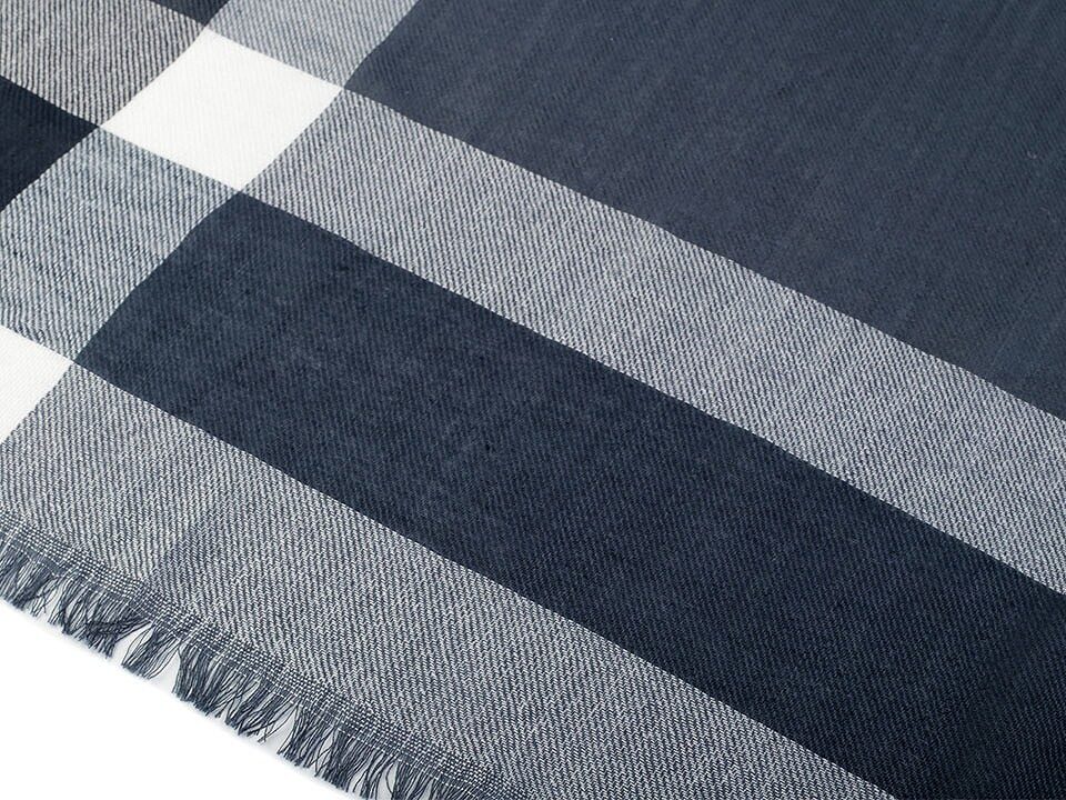 Checkered / Plaid Scarf LAIMA 93 x 193 cm