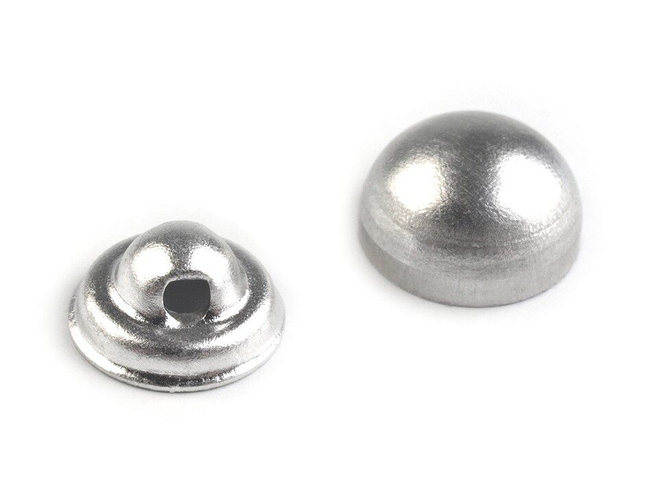 Self-cover Buttons size 16' all-metal