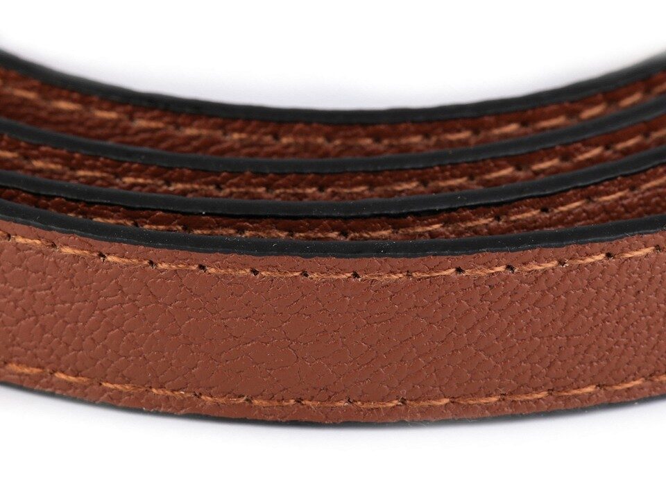 Imitation Leather Handle Strap - Stitched