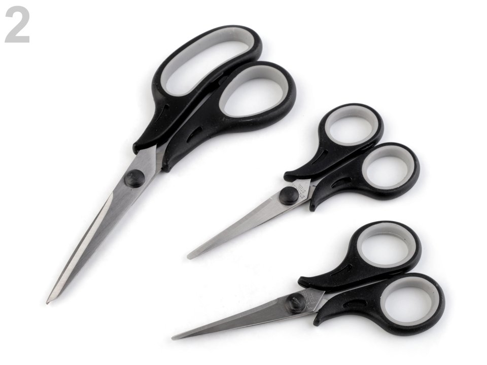 Scissors set of 3 pcs