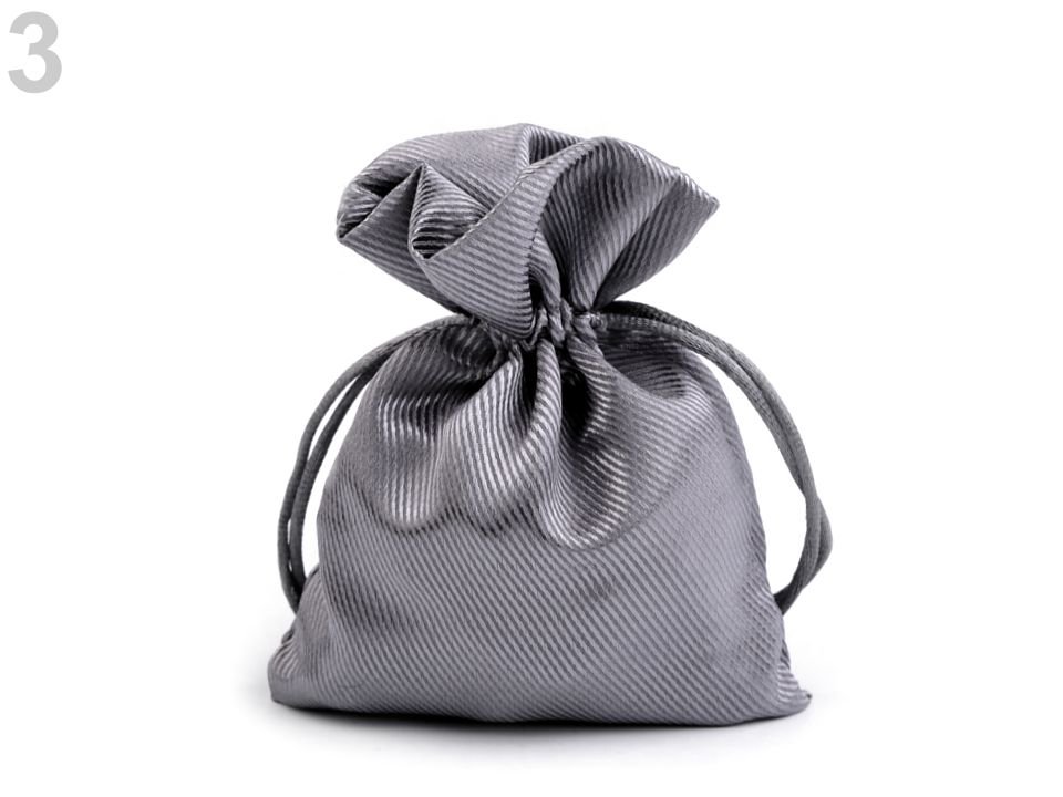 Satin Gift Pouch Bag 9.5x13cm