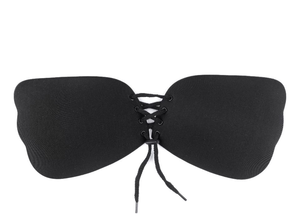 Invisible Strapless Front-Lacing Push Up Bra