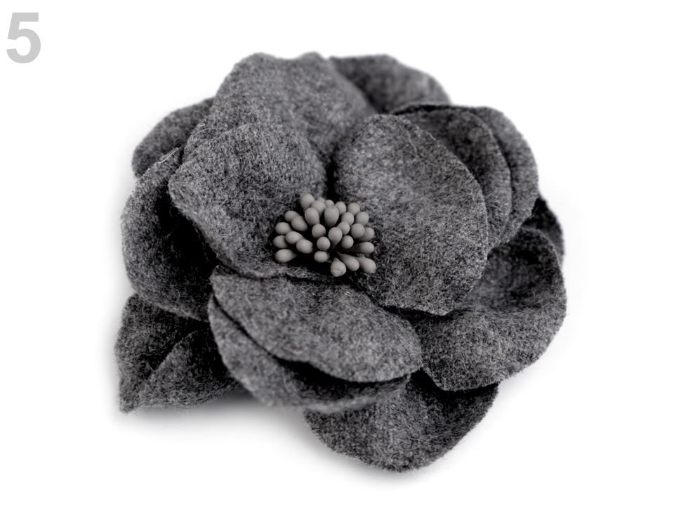 Wool Flower with Pistils Ø65 mm