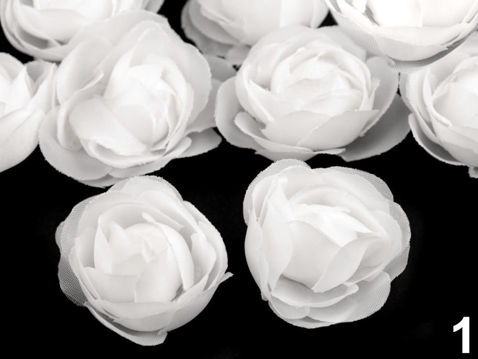 Artificial Flower / Rose Ø35 mm