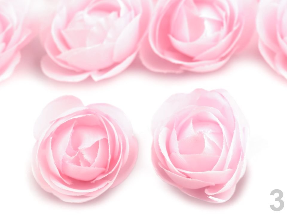 Artificial Flower / Rose Ø35 mm