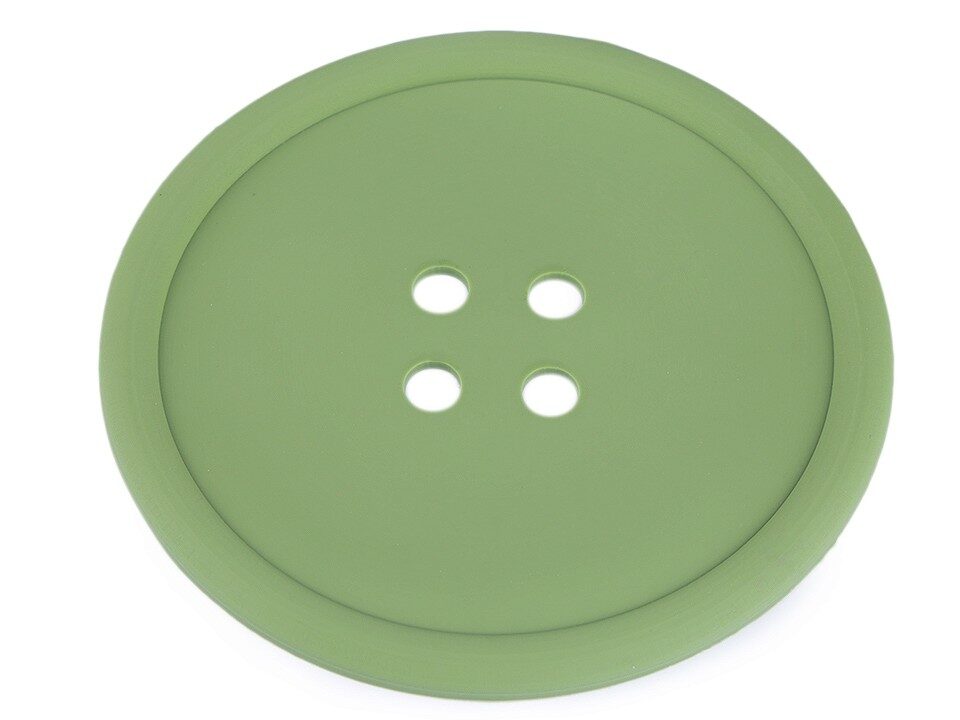Silicon Cup Coaster - Button Ø12 cm