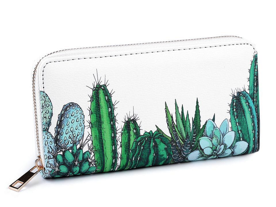Ladies Wallet Cactus 10 x 19 cm