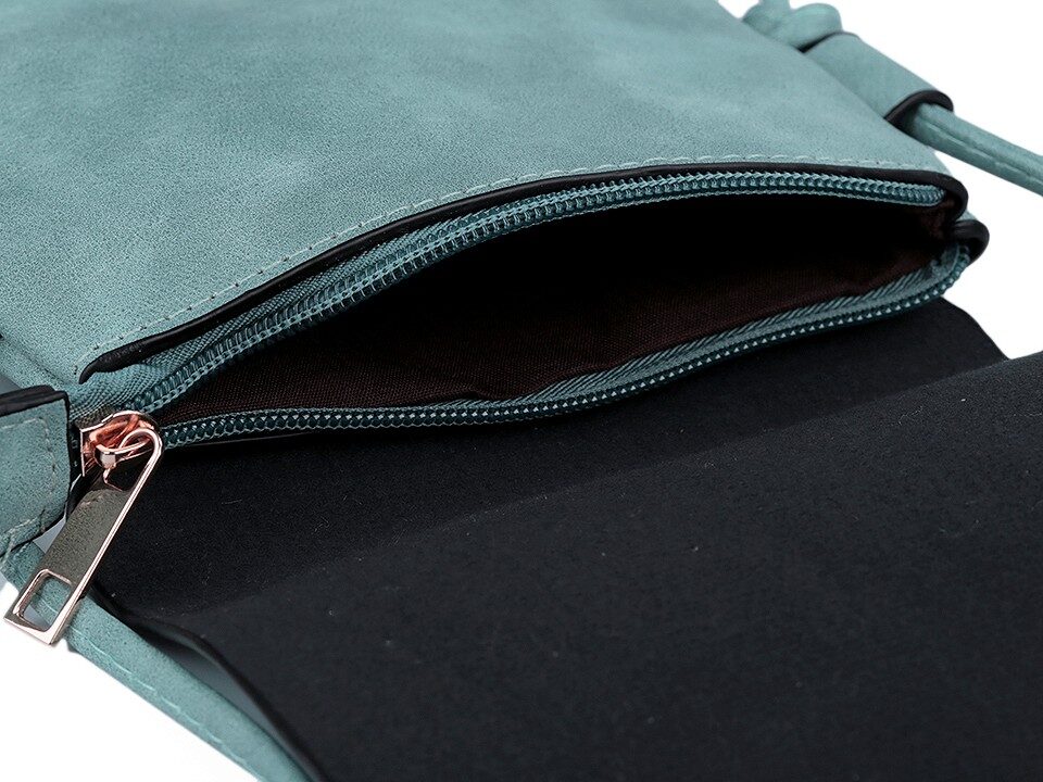 Small eco-leather handbag 15.5x21 cm