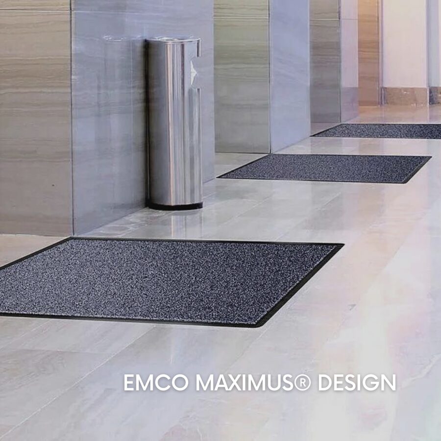EMCO MAXIMUS® DESIGN cleanable floor covering for indoor, heavily used areas