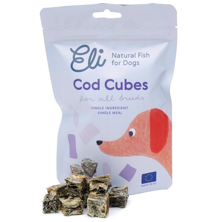 Eli Cod Cubes 80g