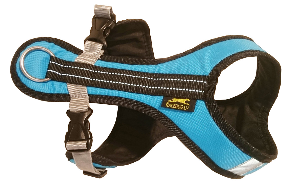 RACEDOG padded reflective dog harness HALF