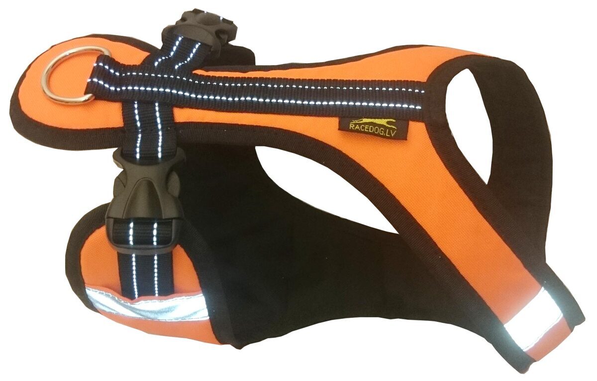 RACEDOG padded reflective dog harness HALF