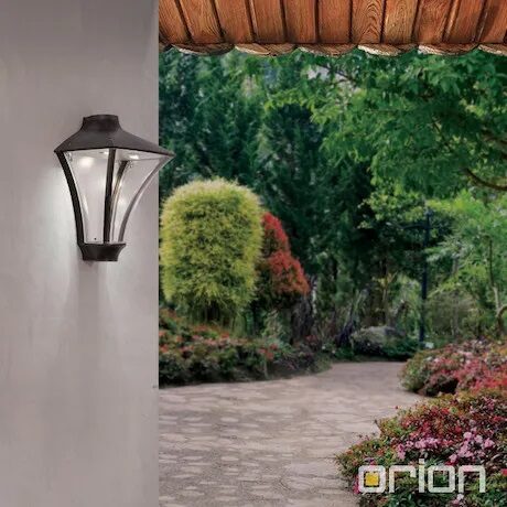 ORION LED Garden Light DAIKO outdoor wall lighting, Black-Copper