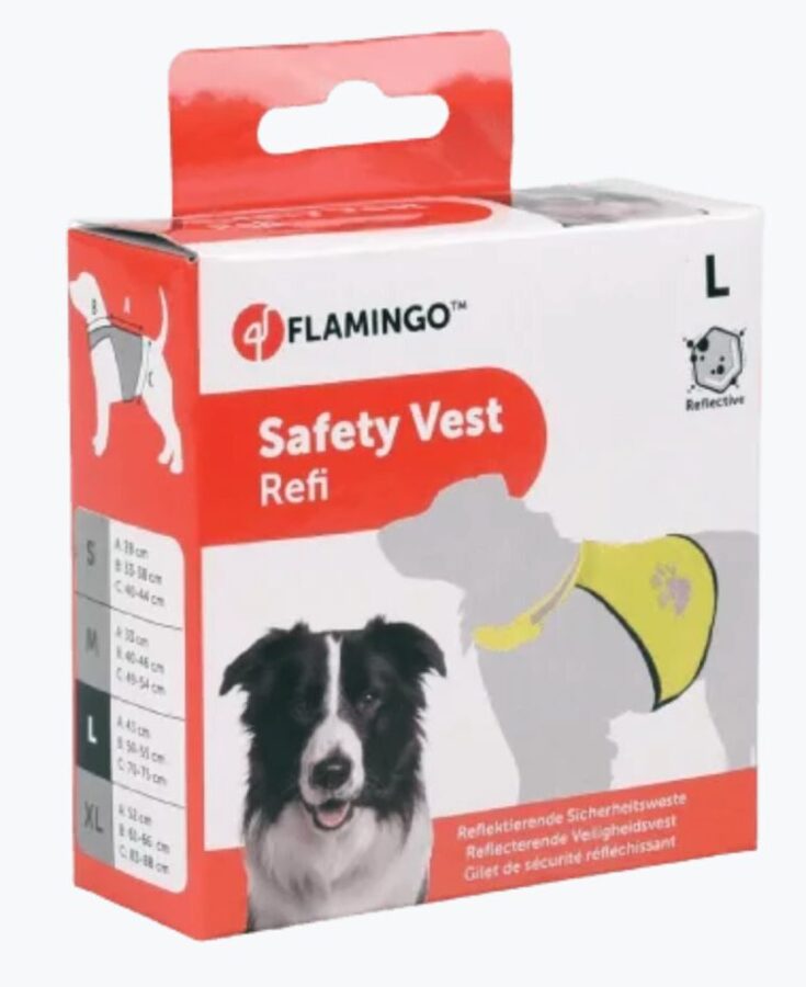 Reflective vest for dogs "REFI" L 507679