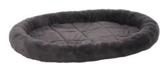 Dog bed-cushion Isaura 66x48x7cm gray 521623