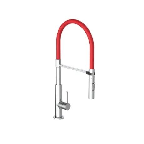 F.J.Schütte / HOGA STILO single lever kitchen sink mixer with shower