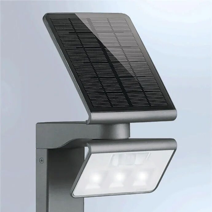 Steinel XSolar L-S Sensor lamp with solar panel and IR motion sensor