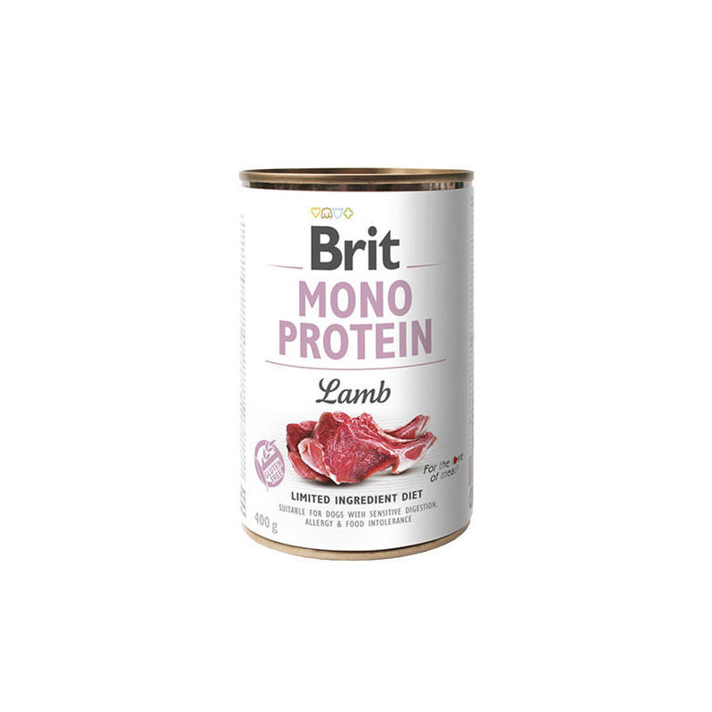 BRIT CARE wet Mono Protein Lamb 400 g