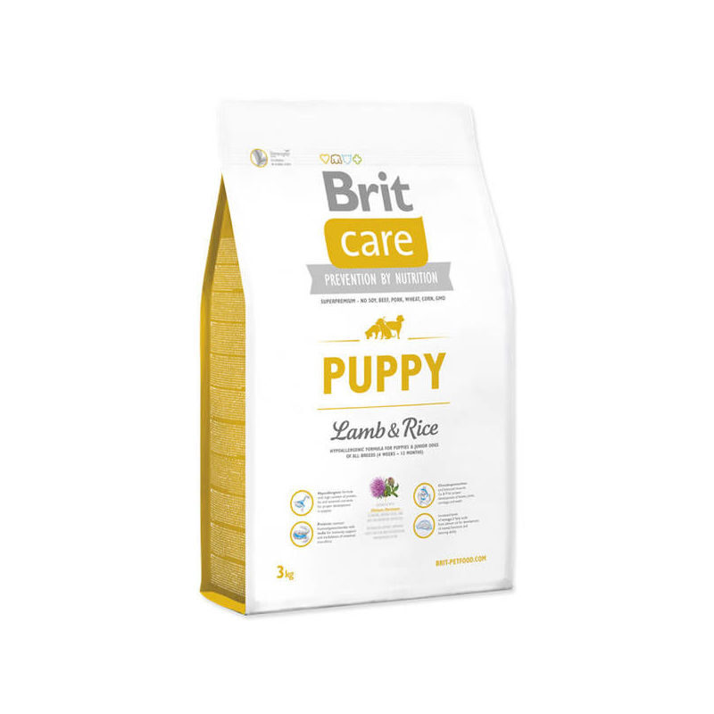 Dog dry food Brit Care Puppy Lamb & Rice 3 kg