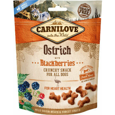 CARNILOVE Dog Ostrich with Blackberries with fresh meat 200 g
