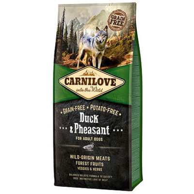 CARNILOVE Duck & Pheasant for Adult 12kg Dog dry food