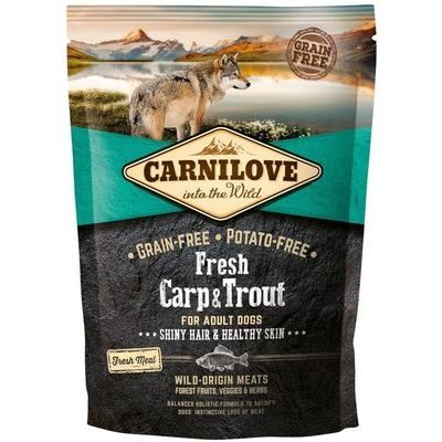 CARNILOVE Fresh Carp & Trout for Adult 1,5kg dog dry food