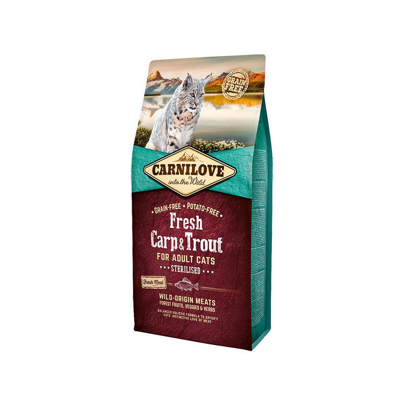 CARNILOVE Fresh Carp & Trout Sterilised for Adult 2 kg