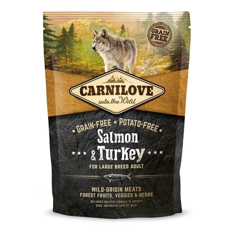 CARNILOVE Salmon & Turkey Large Breed Adult 1,5kg dog dry food